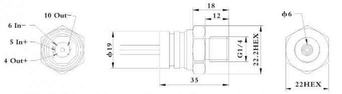 HT30 Sensore di pressione del filtro di silicio 2