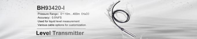 Risparmio di tempo e facile installazione Trasmettitore di livello liquido 5VDC/12-32VDC Materiale del diaframma Acciaio inossidabile 8