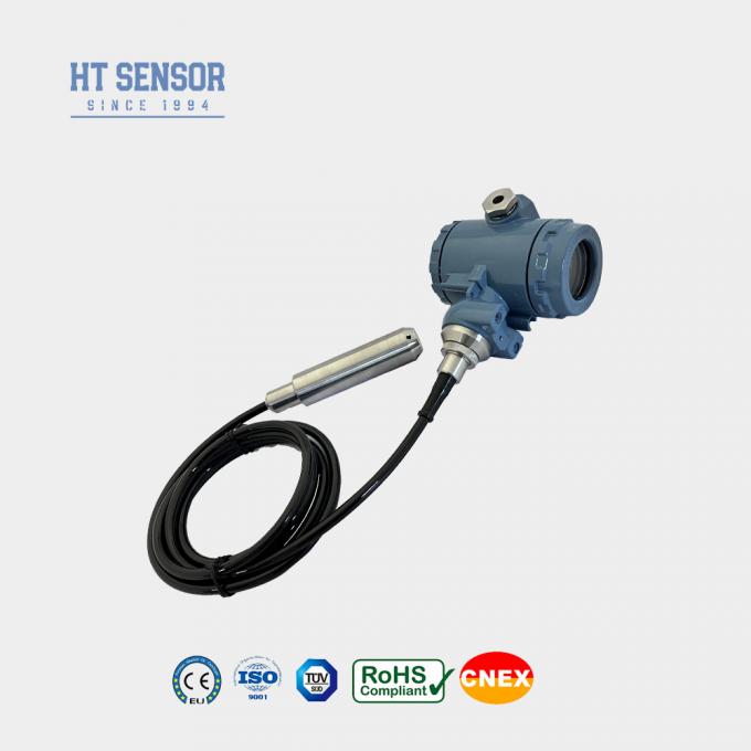 Display LCD a LED Sensore di livello dell'acqua 24VDC Trasmettitore di livello sommergibile 0