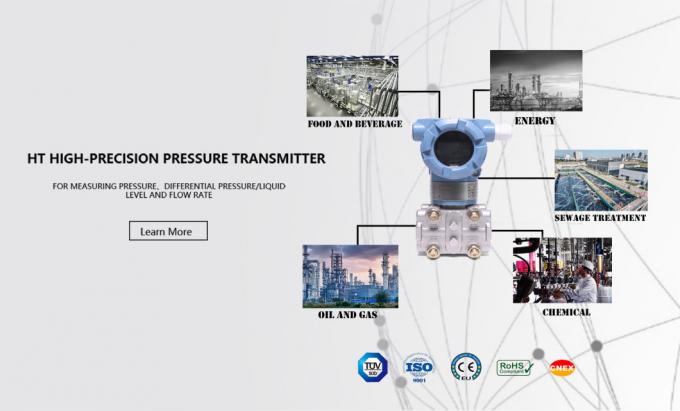 Trasmettitore di pressione del diaframma Tipo di flange Trasmettitore di pressione differenziale capacitivo 0
