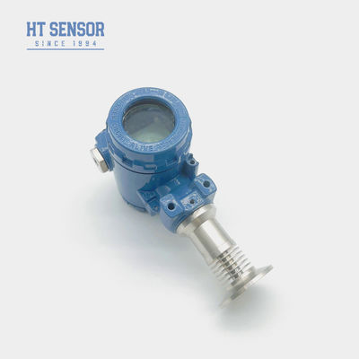 24V 0,1% F.S. Trasmettitore di pressione sanitaria Sensore di pressione di diaframma piatto intelligente